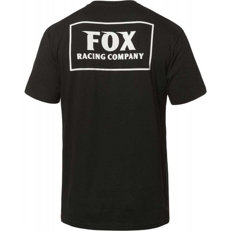 T-SHIRT FOX HEATER POCKET BLACK