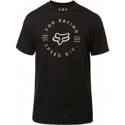 T-SHIRT FOX CLOCKED OUT BLACK