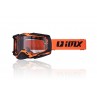 Gogle iMX Racing Dust Graphic Orange/Black Matt z Szybą Dark Smoke + Clear (2 szyby w zestawie)