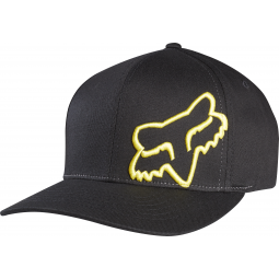 Czapka z Daszkiem Fox Flex 45 Black/Yellow