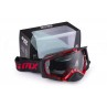 Gogle iMX Racing Dust Graphic Red/Black Matt z Szybą Dark Smoke + Clear (2 szyby w zestawie)