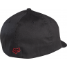 Czapka z Daszkiem Fox Flex 45 Black/Red