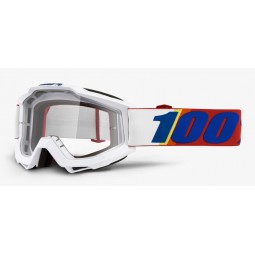 Gogle 100% ACCURI MINIMA (Szyba Przezroczysta Anti-Fog) (NEW)