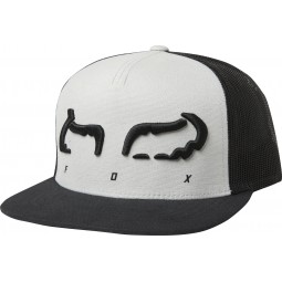 CZAPKA Z DASZKIEM FOX STRAP SNAPBACK STEEL GREY