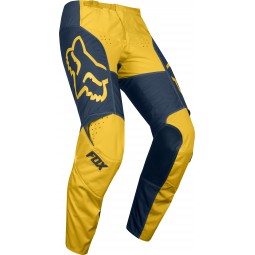 SPODNIE FOX 180 PRZM NAVY/YELLOW