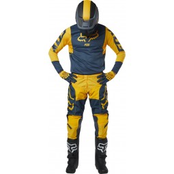 SPODNIE FOX 180 PRZM NAVY/YELLOW