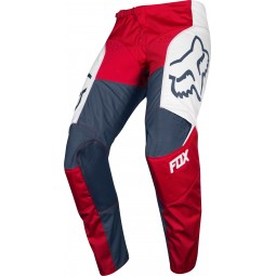 SPODNIE FOX 180 PRZM NAVY/RED