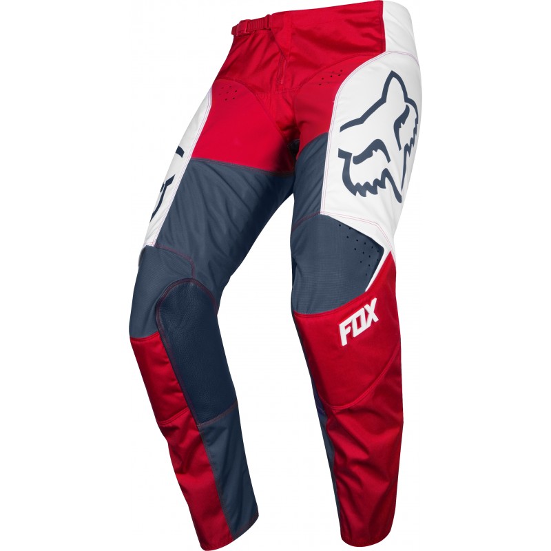 SPODNIE FOX 180 PRZM NAVY/RED