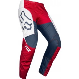 SPODNIE FOX 180 PRZM NAVY/RED