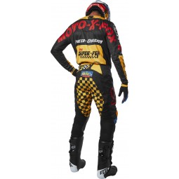 SPODNIE FOX 180 CZAR BLACK/YELLOW