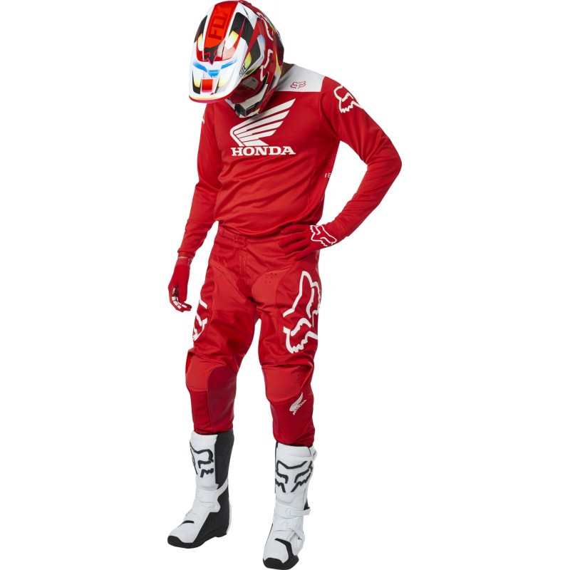 SPODNIE FOX 180 HONDA RED