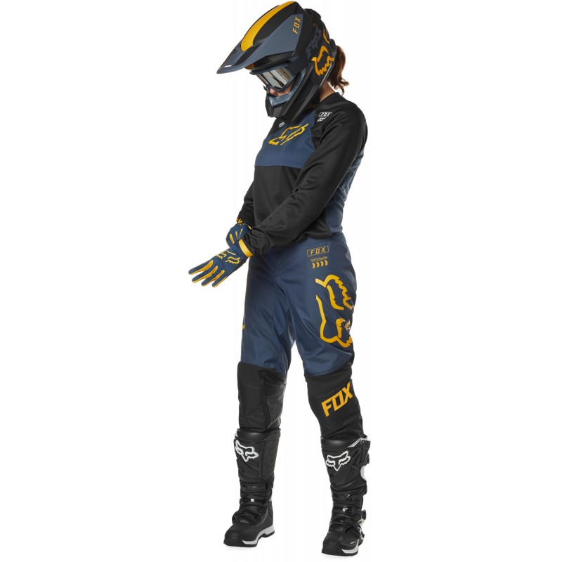 SPODNIE FOX LADY 180 MATA DRIP BLACK/NAVY