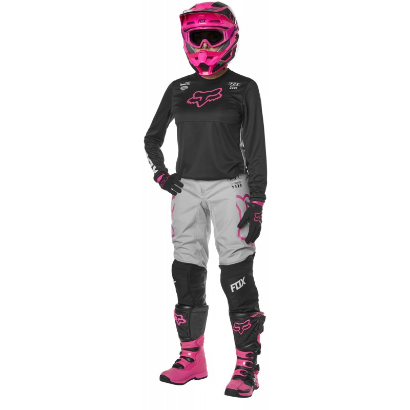 SPODNIE FOX LADY 180 MATA BLACK/PINK