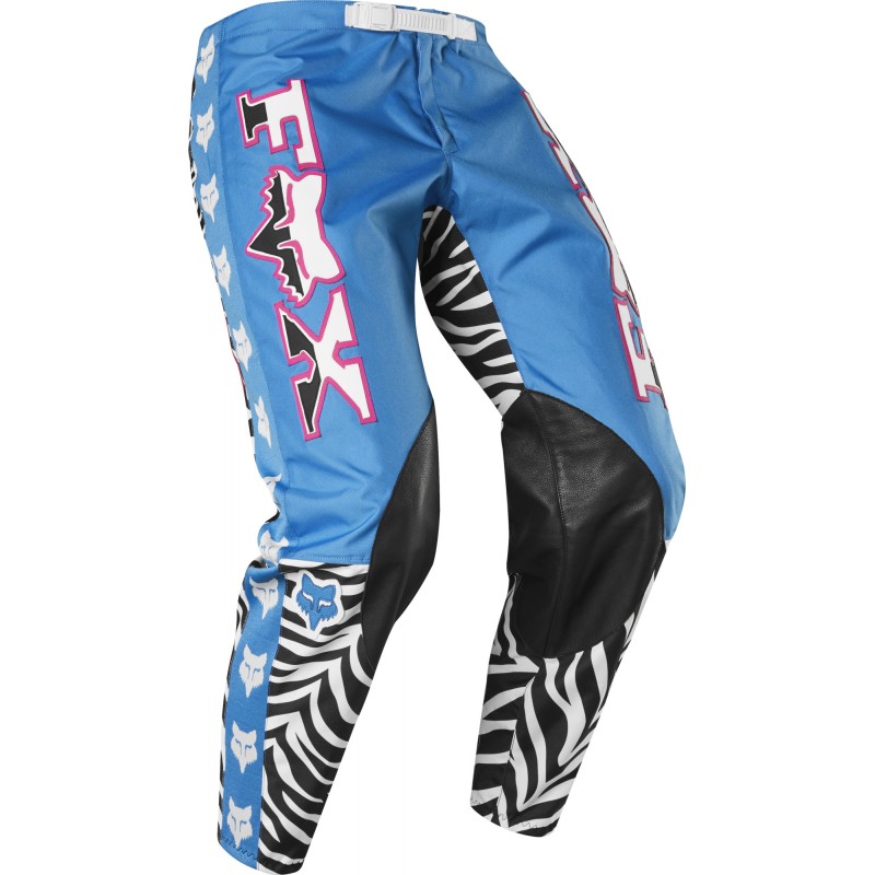 SPODNIE FOX 360 RETRO ZEBRA CYAN