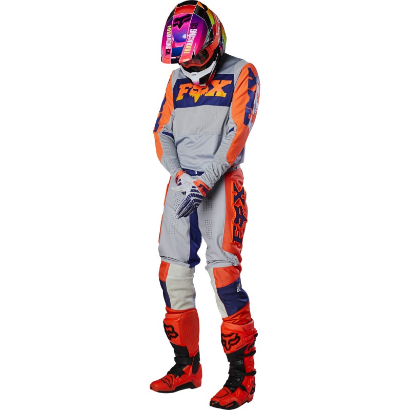 SPODNIE FOX 360 LINC GREY/ORANGE