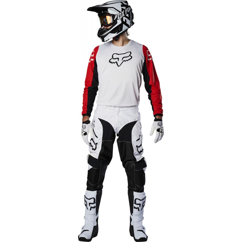 SPODNIE FOX 180 PRIX WHITE/BLACK