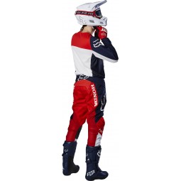 SPODNIE FOX 180 HONDA NAVY/RED