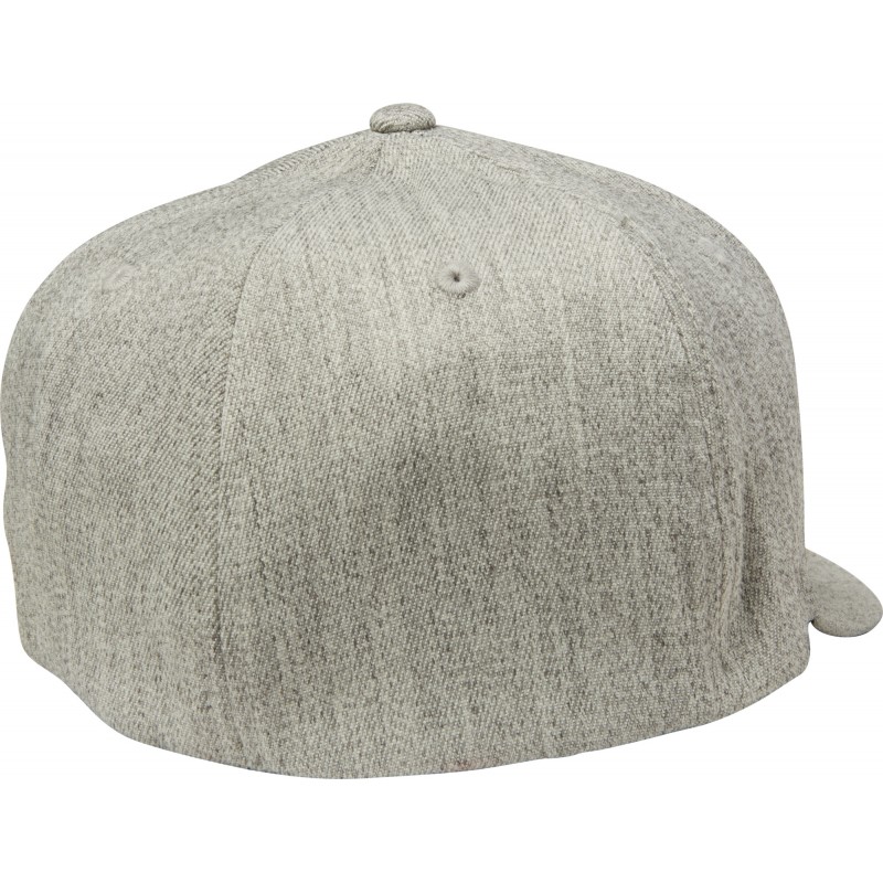 CZAPKA Z DASZKIEM FOX NUMBER 2 FLEXFIT LIGHT HEATHER GREY