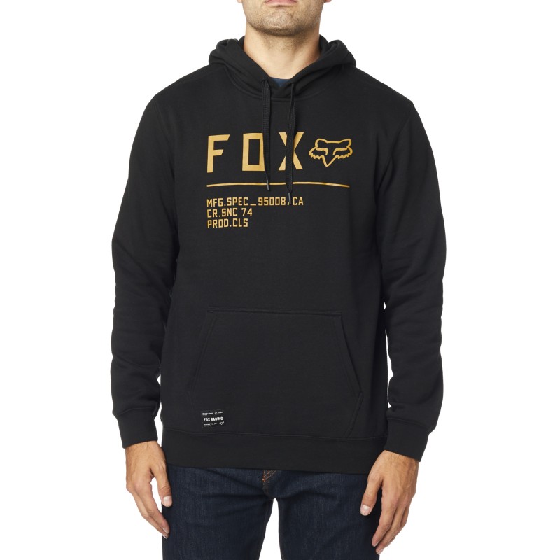 BLUZA FOX Z KAPTUREM NON STOP BLACK