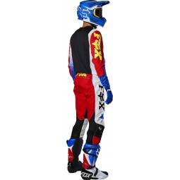 SPODNIE FOX 360 LINC BLUE/RED