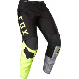 SPODNIE FOX JUNIOR 180 LOVL BLACK/YELLOW