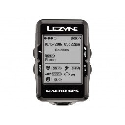 Licznik rowerowy LEZYNE Macro GPS HR Loaded (DWZ)