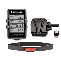 Licznik rowerowy LEZYNE Macro GPS HRSC Loaded (DWZ)