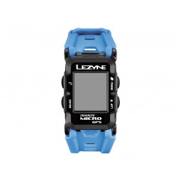 Licznik rowerowy LEZYNE MICRO C GPS WATCH COLOR HR, cyan (DWZ)