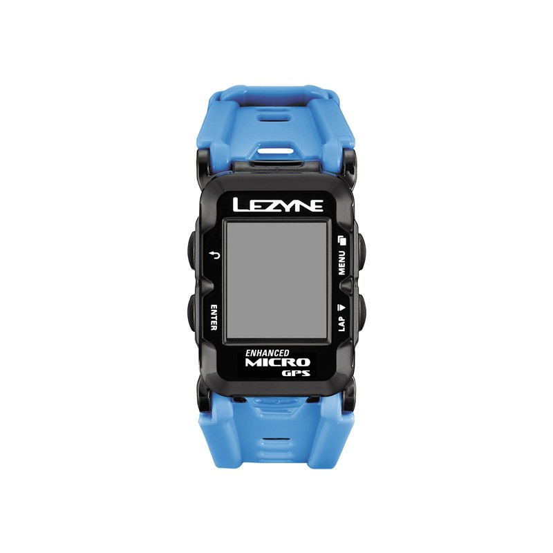 Licznik rowerowy LEZYNE MICRO C GPS WATCH COLOR HR, cyan (DWZ)