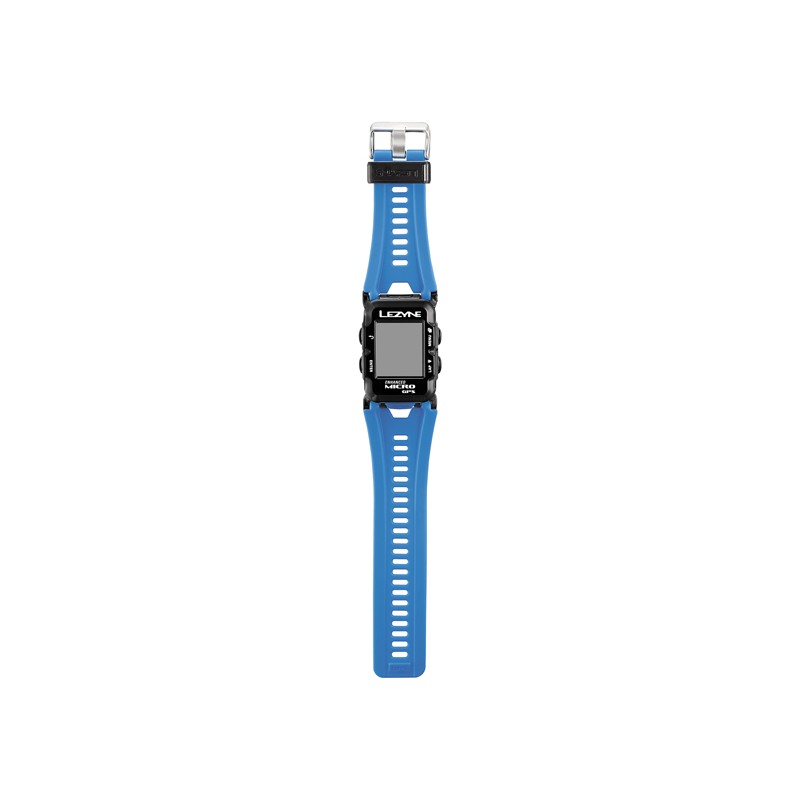 Licznik rowerowy LEZYNE MICRO C GPS WATCH COLOR HR, cyan (DWZ)