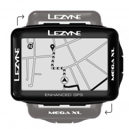 Licznik rowerowy LEZYNE MEGA XL GPS HRSC Loaded (NEW)