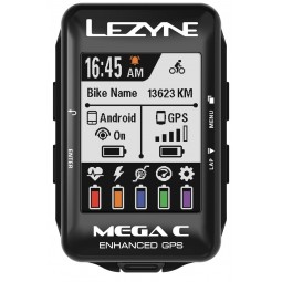 Licznik rowerowy LEZYNE MEGA C GPS (NEW)