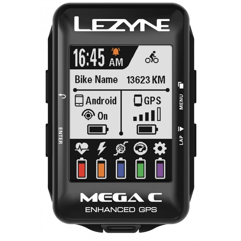 Licznik rowerowy LEZYNE MEGA C GPS (NEW)