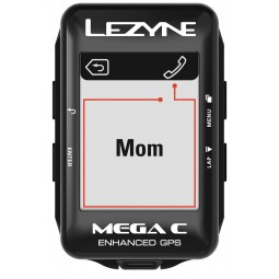 Licznik rowerowy LEZYNE MEGA C GPS (NEW)