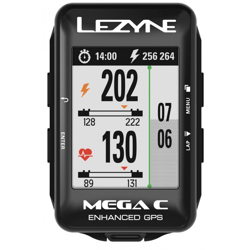 Licznik rowerowy LEZYNE MEGA C GPS HRSC Loaded (NEW)