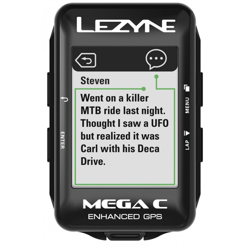 Licznik rowerowy LEZYNE MEGA C GPS HRSC Loaded (NEW)