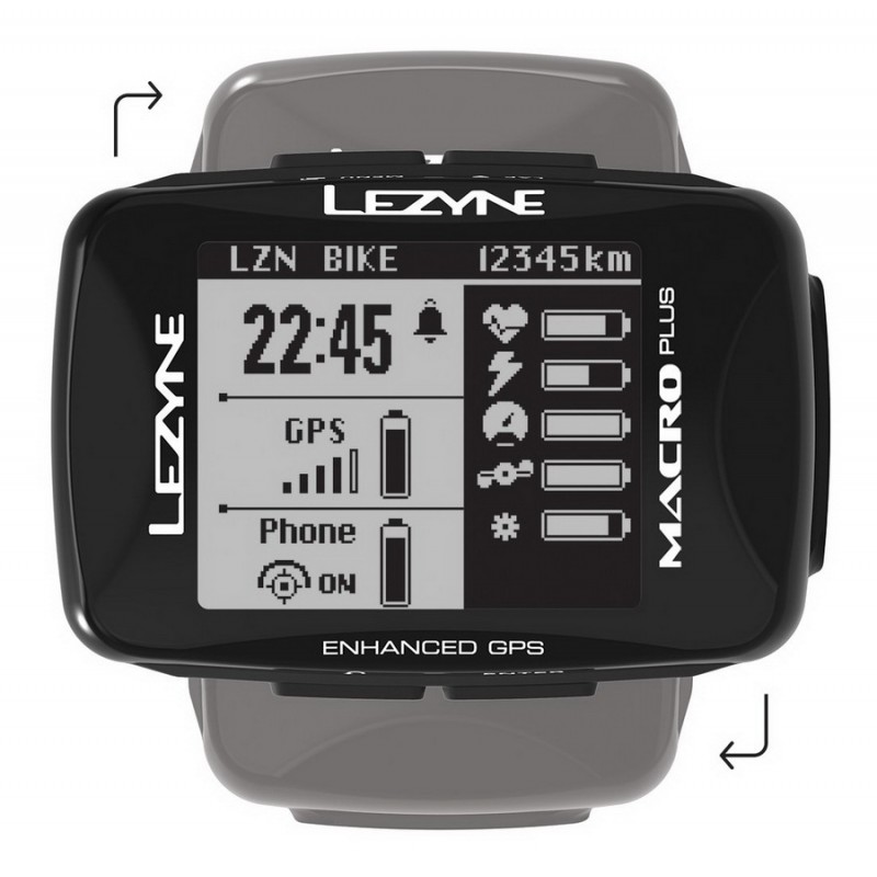 Licznik rowerowy LEZYNE MACRO PLUS GPS (NEW)