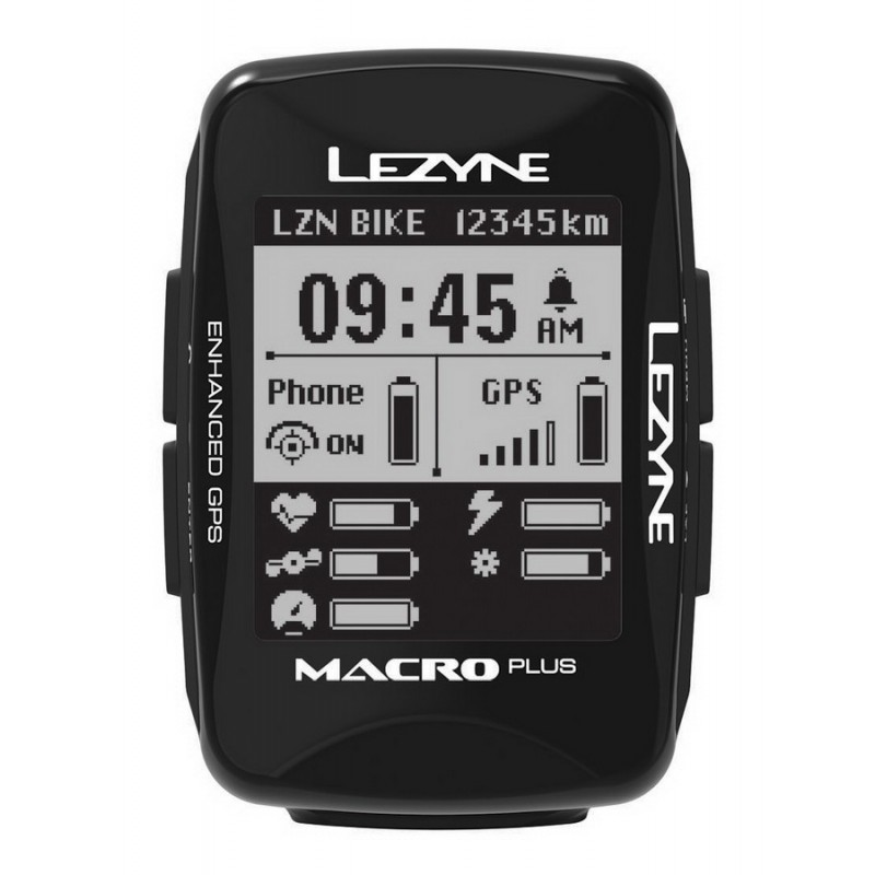 Licznik rowerowy LEZYNE MACRO PLUS GPS SMART LOADED (NEW)