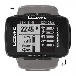 Licznik rowerowy LEZYNE SUPER PRO GPS  HRSC LOADED (NEW)