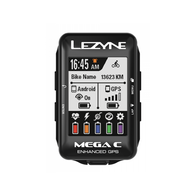 Licznik rowerowy LEZYNE MEGA C COLOR GPS SMART LOADED (NEW)