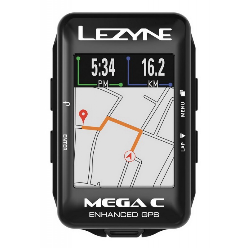 Licznik rowerowy LEZYNE MEGA C COLOR GPS SMART LOADED (NEW)