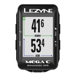 Licznik rowerowy LEZYNE MEGA C COLOR GPS SMART LOADED (NEW)