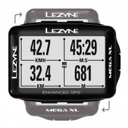 Licznik rowerowy LEZYNE MEGA XL GPS SMART LOADED (NEW)