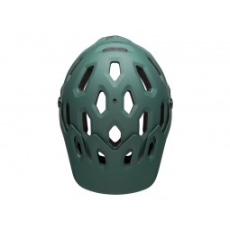 Kask full face BELL SUPER 3R MIPS matte green orange (NEW)