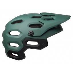 Kask full face BELL SUPER 3R MIPS matte green orange (NEW)