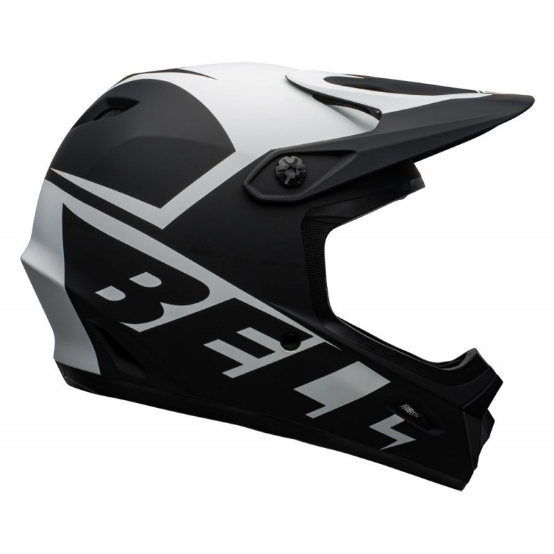 Kask full face BELL TRANSFER slice matte black white