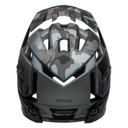 Kask full face BELL SUPER AIR R MIPS SPHERICAL matte gloss black camo