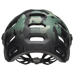 Kask mtb BELL SUPER 3 oak matte black greens (NEW)