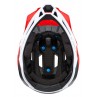 Kask full face 100% TRAJECTA Helmet red