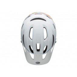 Kask mtb BELL 4FORTY rush matte gloss white orange (NEW)